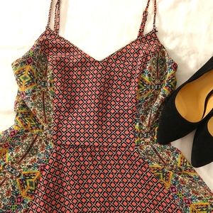 Tribal printed midi dress 🦋